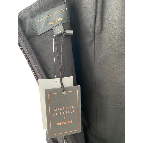 Michael Costello x REVOLVE Alondra Gown Ruffle Strapless Formal Party Classy XS - Picture 8 of 13